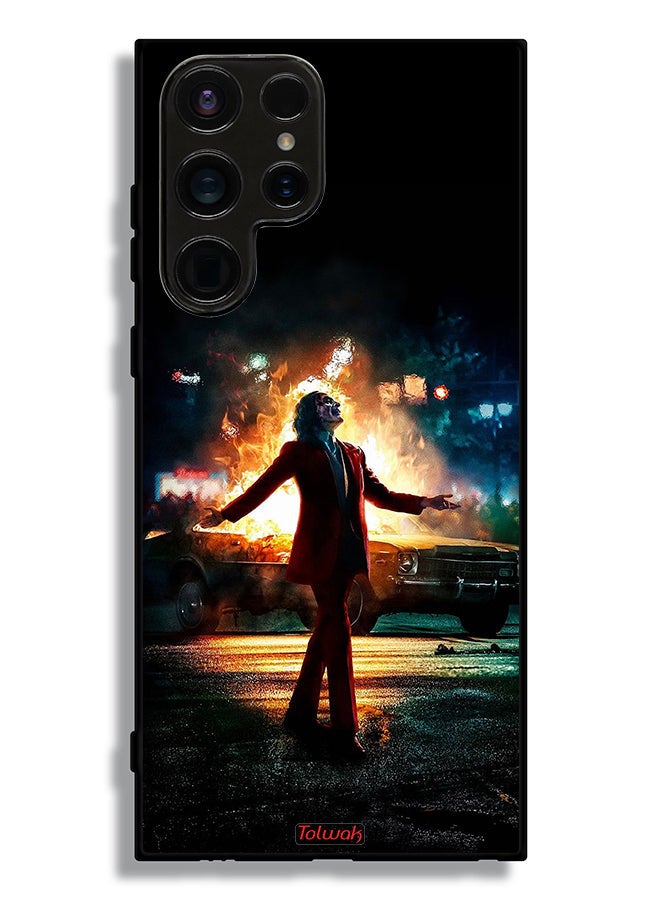 Tolwak Samsung Galaxy S23 Ultra 5G Protective Case Cover Joker Happy Mode - Image 3