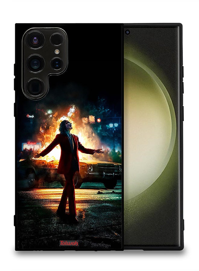 Tolwak Samsung Galaxy S23 Ultra 5G Protective Case Cover Joker Happy Mode - Image 2