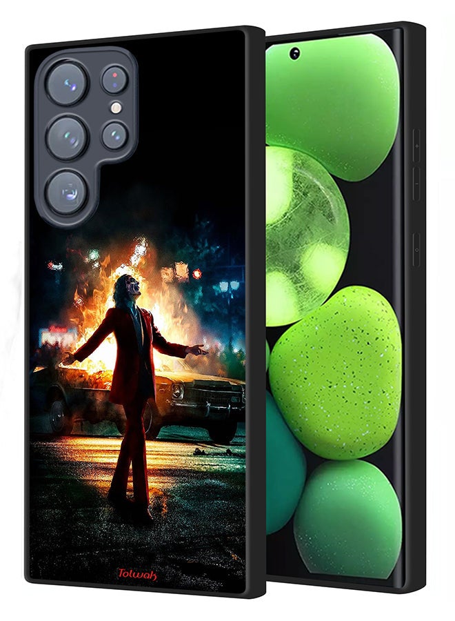Tolwak Samsung Galaxy S23 Ultra 5G Protective Case Cover Joker Happy Mode - Image 1