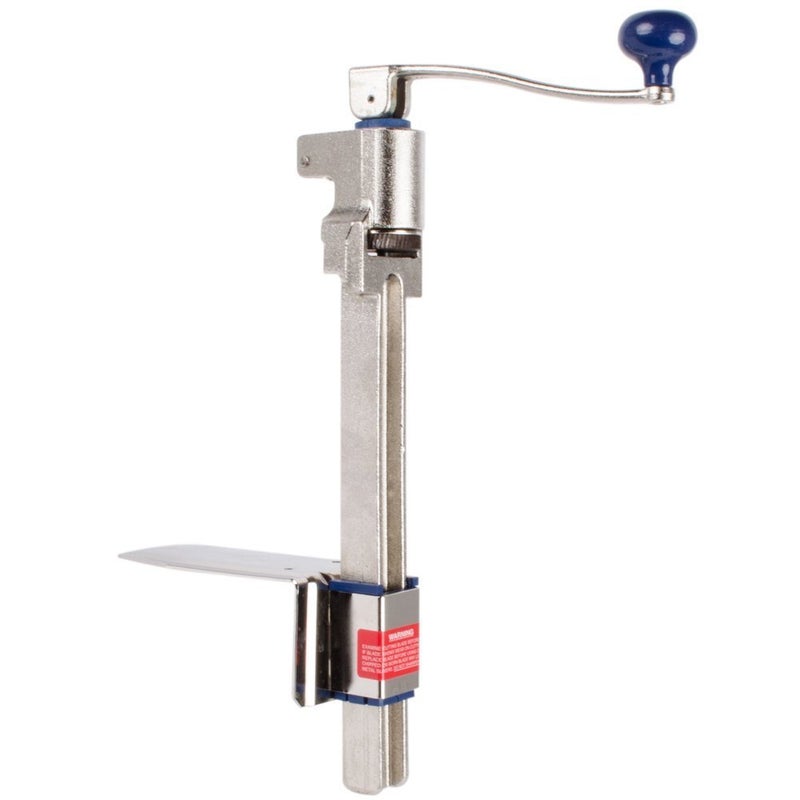 Edlund 11100 Old Reliable #1 Manual Can Opener with Plated Steel Base For Cans Up to 11” Tall - Image 2