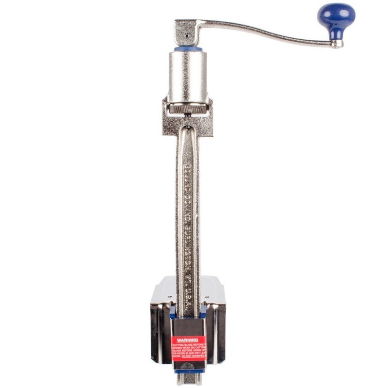 Edlund 11100 Old Reliable #1 Manual Can Opener with Plated Steel Base For Cans Up to 11” Tall - Image 1