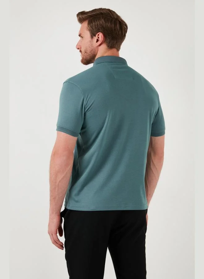 Buratti  Buratti Cotton Slim Fit Polo Collar T Shirt Men's Polo Collar T-Shirt 646R1000 for Men | Best Price UAE