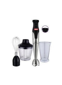 sokany Sokany Stainless Steel Hand Blender 1000W 4-in-1 (Cup + Chopper + Hand Blender + Egg Beater) SK-758-4N  - Image 1