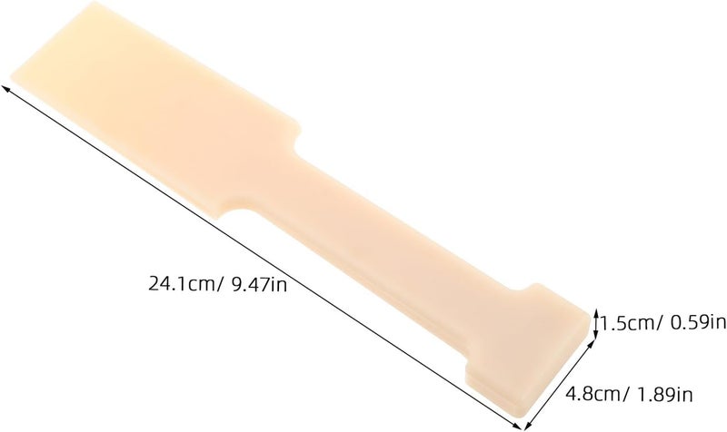 OUNONA Paintless Dent Tool Kit with Bull Tendon Pad, Small White Sheet Metal Repair Equipment for Auto Body and Quick Invisible Panel Fixing - Image 1