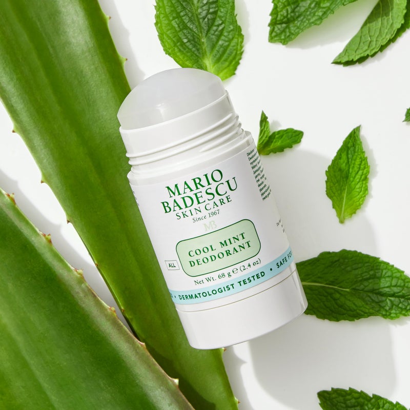 Mario Badescu Deodorant Infused with Skin-Loving Botanicals | Aluminum and Baking Soda-Free | Keeps Underarms Fresh All Day | For Daily Use | Cool Mint | 2.4 Oz - Image 4