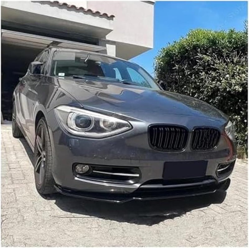 QASULER Front Bumper Lip Spoiler for BMW 1 Series - Image 2