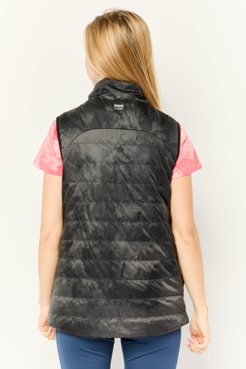 PUMA سترات رياضية نسائية بلا أكمام، خارجية، سوداء - Image 4