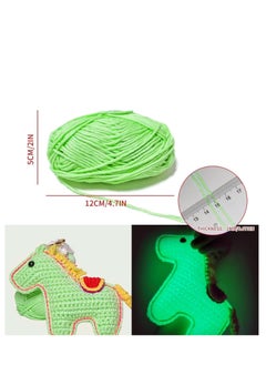 Plan A Light Up Wool Spool, Knitted and Craft Lovers Can Enjoy a Unique Experience with Luminous Threads That Help Them Create Colorful and Mb Things (Light Green)  - Image 3
