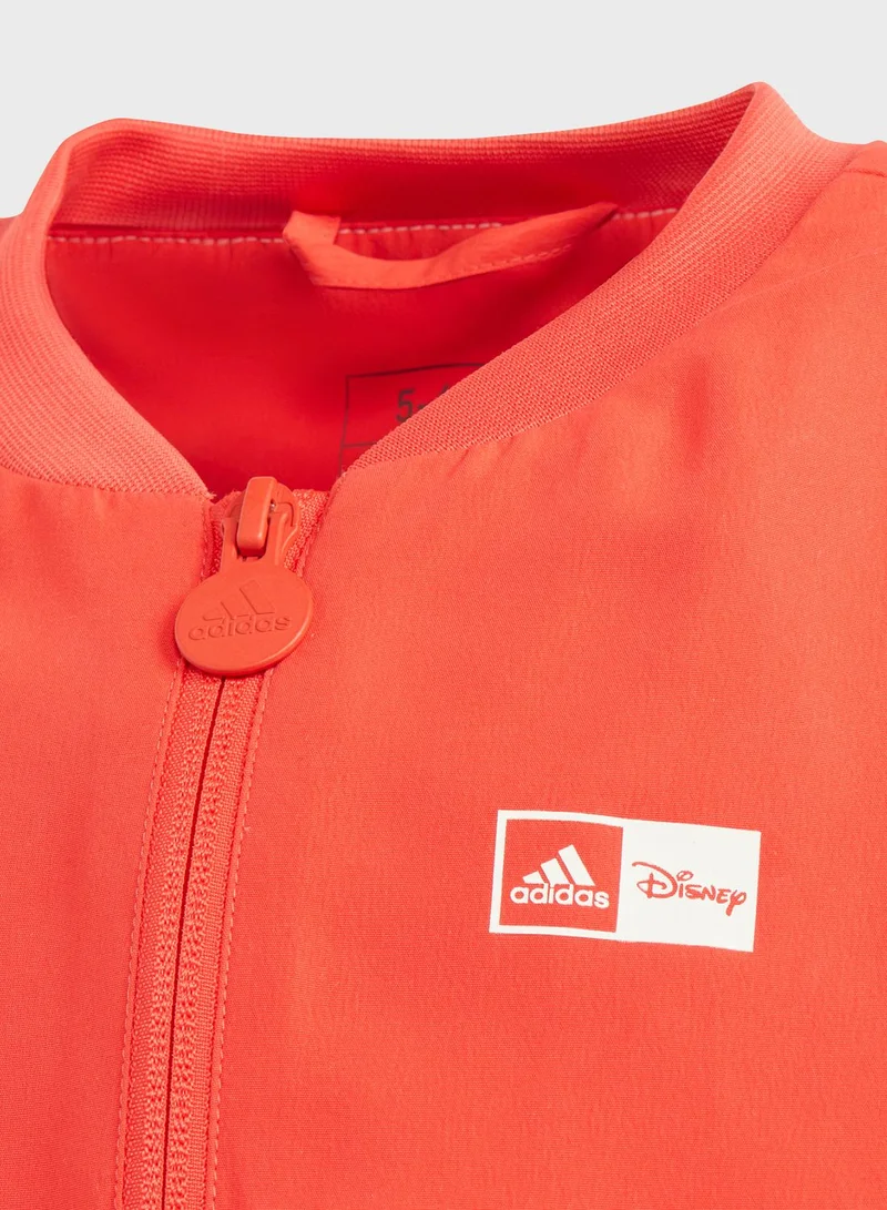 Adidas Little Kids Disney Mickey Mouse Windbreaker Jacket