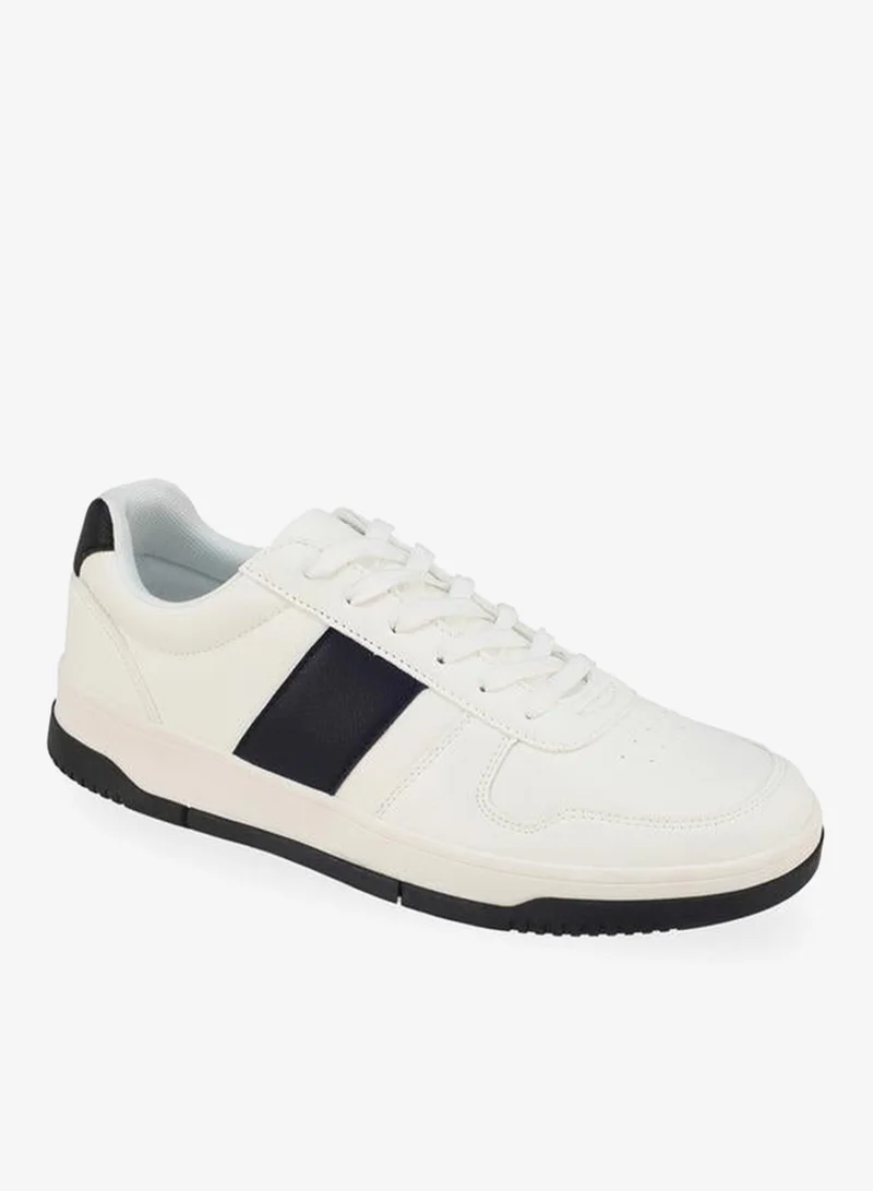 LBL by Shoexpress WHITE Men Lace-Up Ankle Sneakers for Men | Best Price UAE