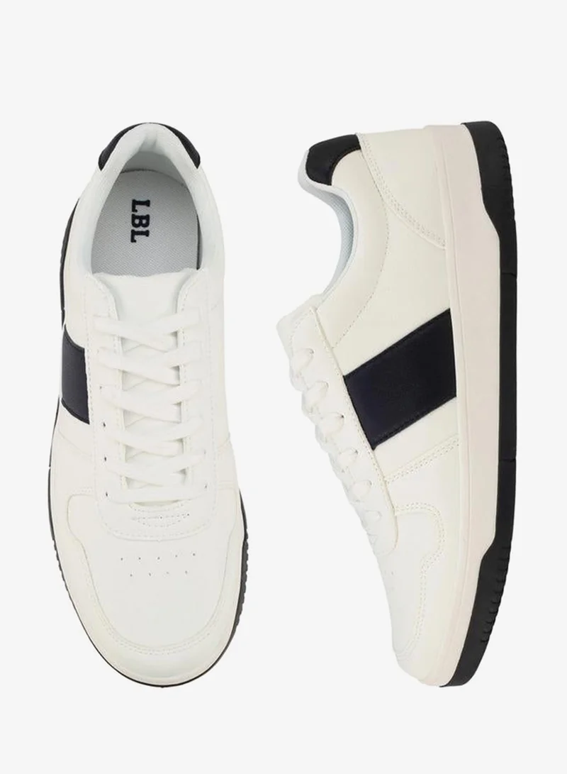 Men Lace-Up Ankle Sneakers