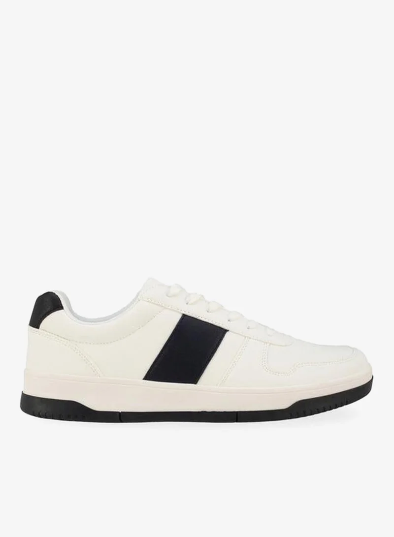 Men Lace-Up Ankle Sneakers