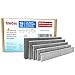 SimCos 18 Gauge 304 Stainless Steel 1/4" Narrow Crown Staples (1-1/2",1-1/4" 1", 3/4", 1/2"), Assorted 1600 Counts for - Image 2