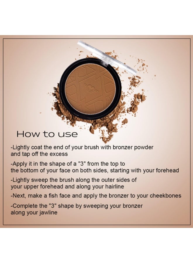 Daily Life Forever52 FLAWLESS FUSION BRONZING BLUSHER (Golden Brown 12g) - Image 2