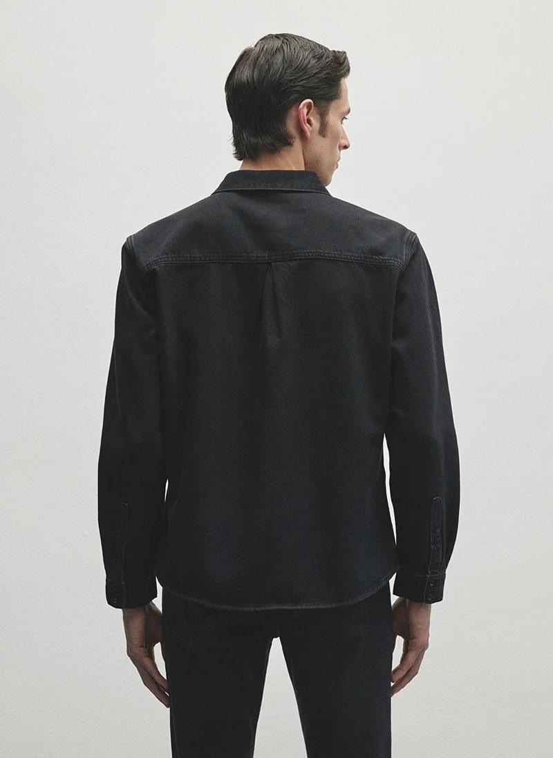 MAVI Roy Deep Smoke Lux Nights Jean Shirt