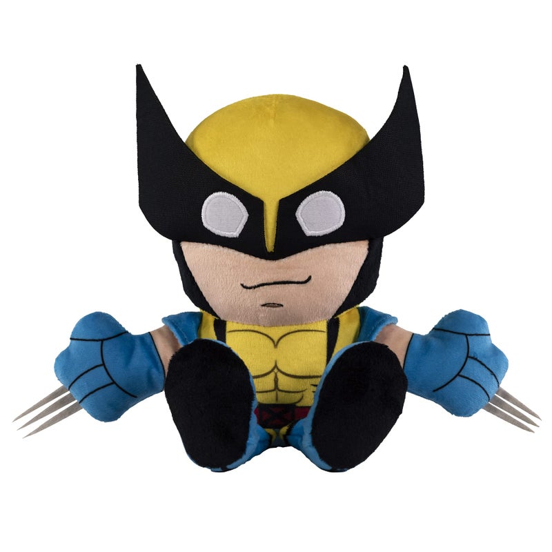 Bleacher Creatures Marvel Wolverine 8 Kuricha Sitting Plush Soft Chibi Inspired Toy - Image 2