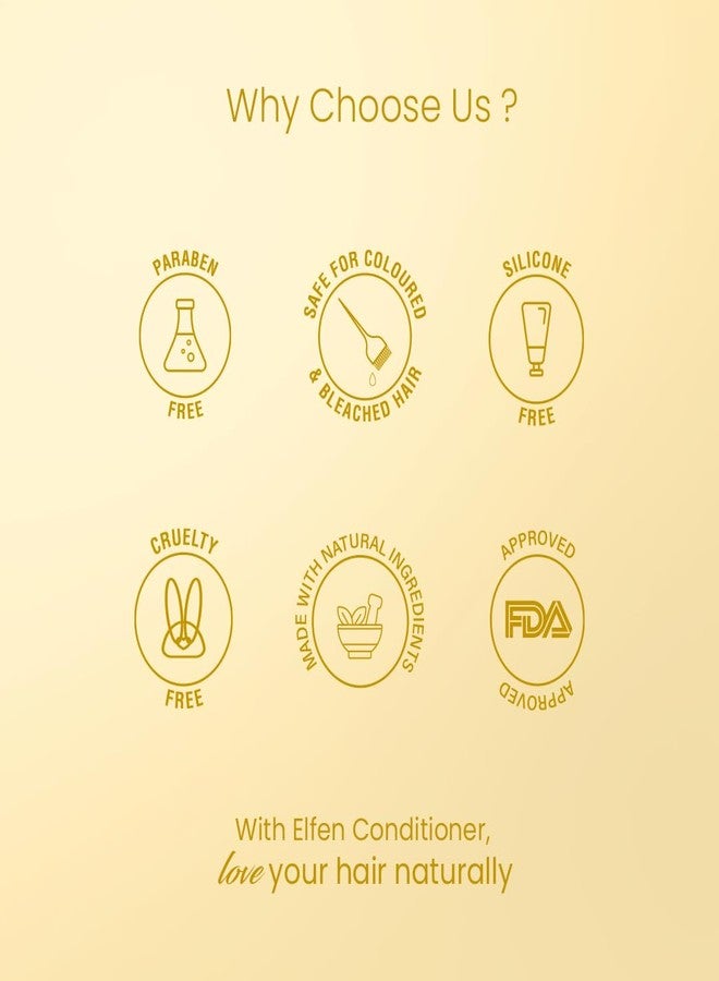 إلفن بلسم إلفن المنشط - 250 مل / 8.45 أونصة | لشعر أكثر صحة وقوة | تركيبة مغذية لمعان معزز وسهولة في التصفيف - Image 4