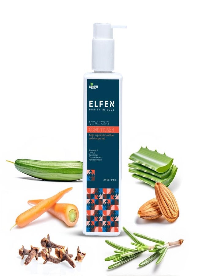 إلفن بلسم إلفن المنشط - 250 مل / 8.45 أونصة | لشعر أكثر صحة وقوة | تركيبة مغذية لمعان معزز وسهولة في التصفيف - Image 1