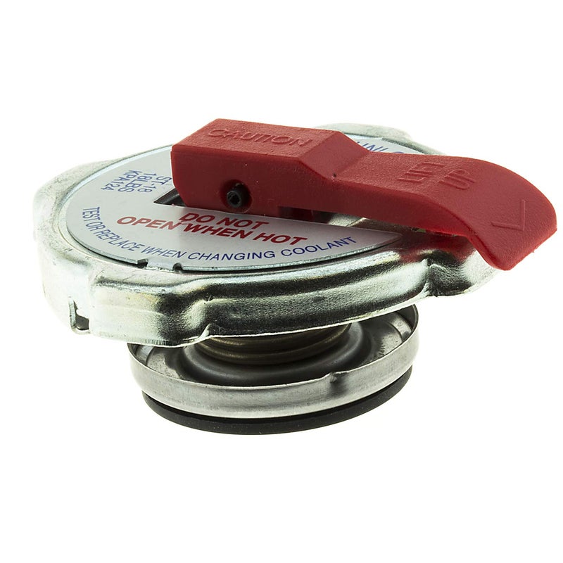 MotoRad MotoRad ST-18 Safety Lever Radiator Cap Fits Jeep Wrangler 97–17 Grand Cherokee 93–21 Patriot 11-17 Compass 12-17 Liberty 02-13 Dodge Charger 06–23 Journey 09–20 Durango 00–21 Chrysler 300 05–21  - Image 1