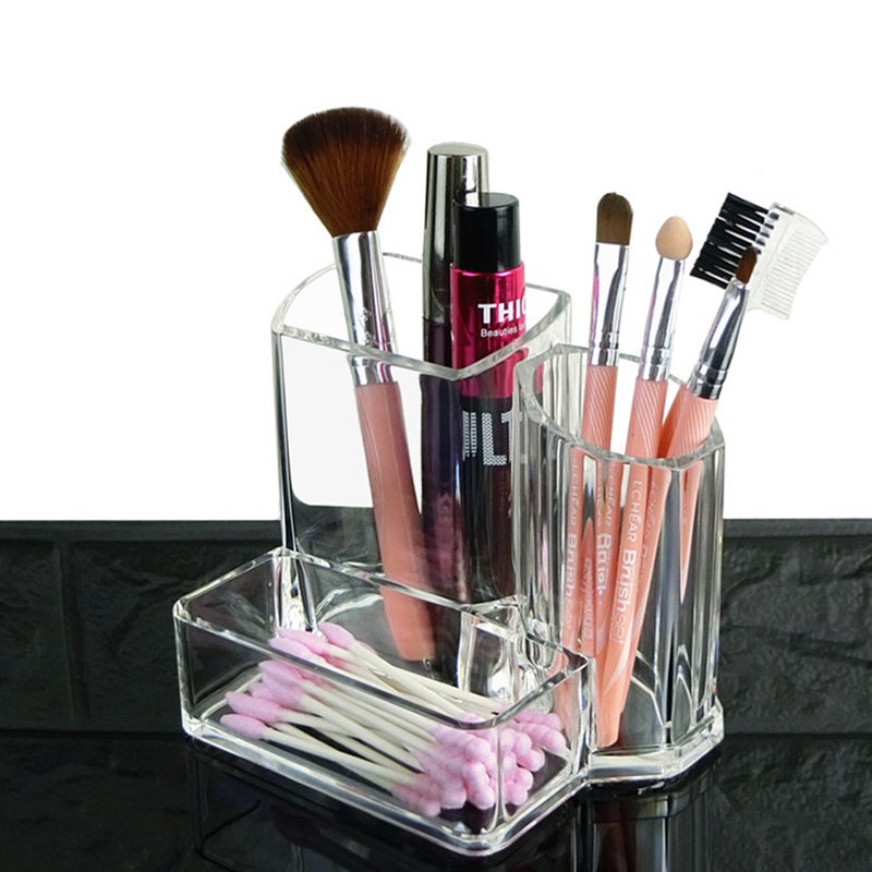 2pcs Makeup Brush Storage Box Makeup Tools Storage Box for Woman Girl - Image 5