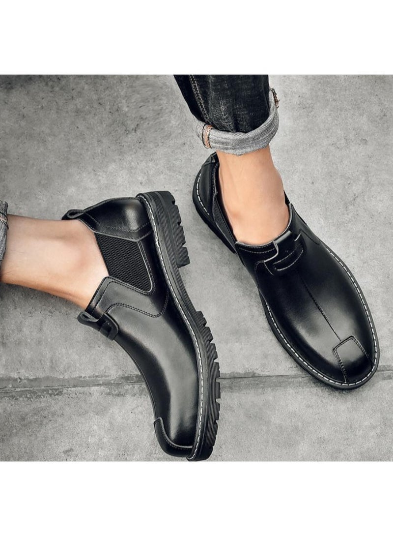 Nariele أحذية جلدية كاجوال عصرية جديدة - Image 2