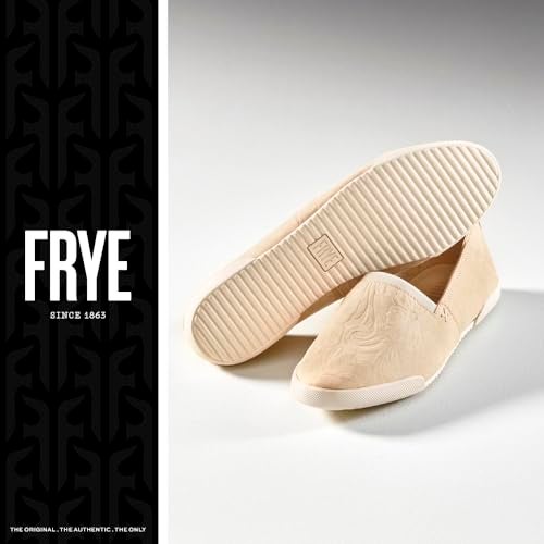 Frye Melanie Slip On Shoes for Women Crafted from Premium Leather with White Rubber Toe Bumpers and Soles, Leather Lining, and Removable Footbeds – 1 ¼” Outsole, Cognac - 8.5 M - Image 5