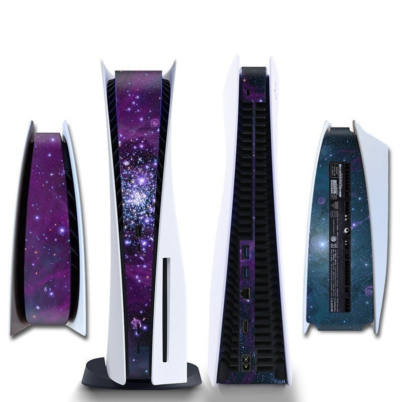 PS5 Side Strip Sticker, PS5 Console Middle Sticker Scratch-resistant and Wear-resistant Optical Drive Accessory
