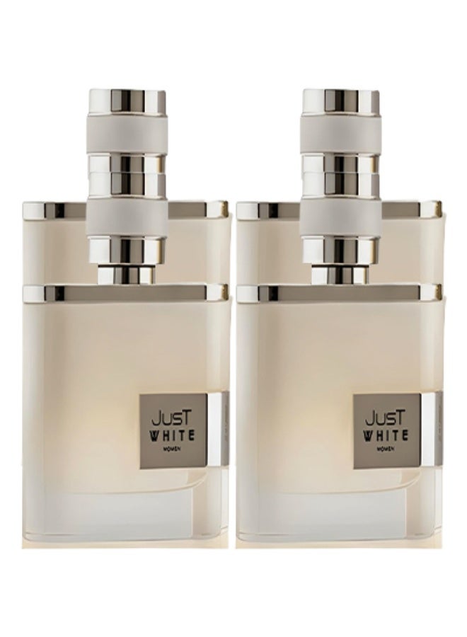 DELONGPRE 4 Pieces Just White Perfume For Women 100ml EDP - Image 1