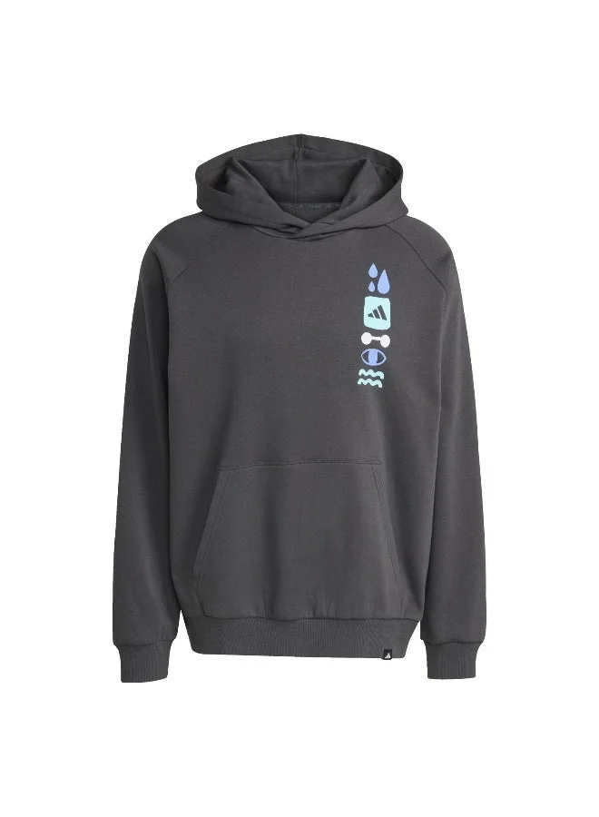 اديداس هودي رجالي رمادي