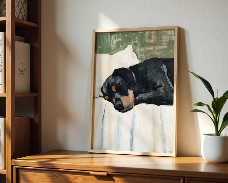 TNESSENTIAL Boxer Dog Wall Art Print: Minimalist Style – Calm Pet Poster - Image 5