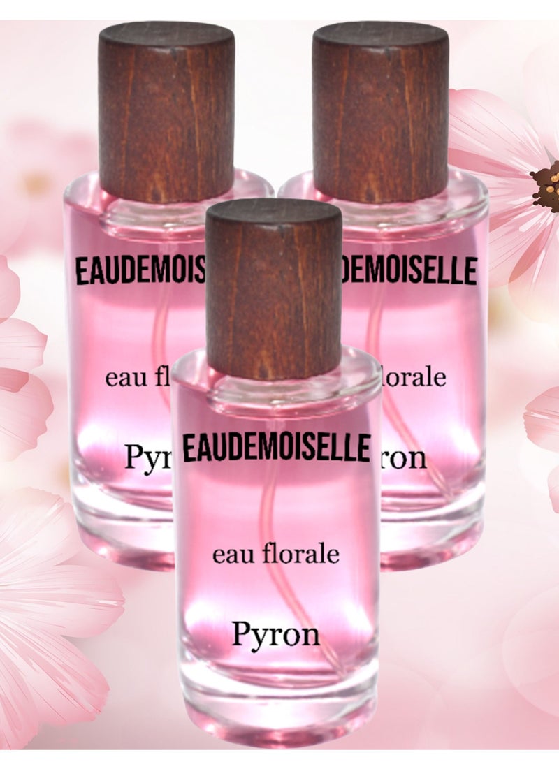 بيرون 3 قطع عطر أو دوموازيل أو فلورال 50 مل EDP - Image 1