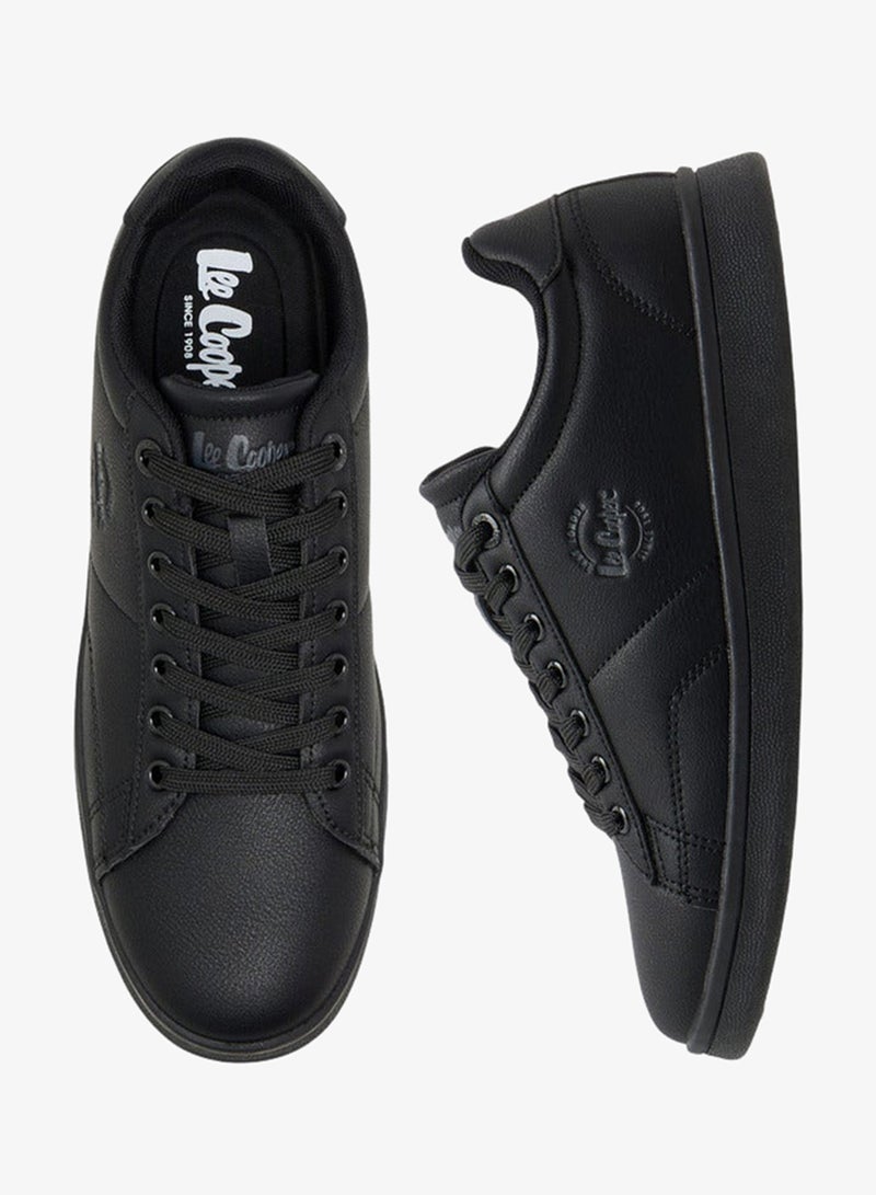 Lee Cooper Women's Logo Print Lace-Up Sneakers - Image 3