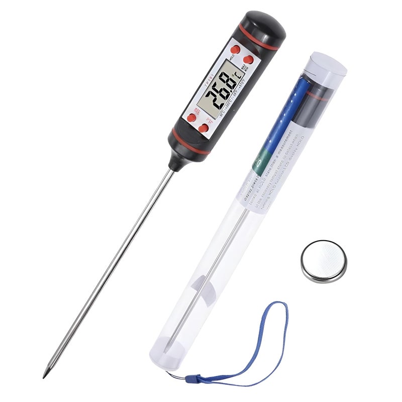 Digital Thermometer - Kitchen Food Temperature Gauge for Cooking and Baking - Image 1