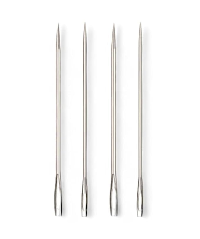 SURAKO COLLECTIONS SURAKO COLLECTIONS 55 inch Sack Stitching Needle Big Needle for Gunny Bag Stitching Suvva Needles Sack Packing Needle Book Binding Needle Stitching Needle Pack of 4  - Image 1