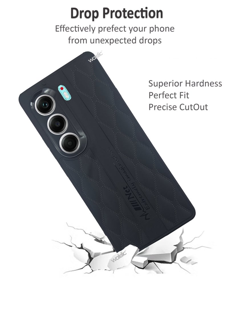 Tecno Camon 40 Pro Premium Case | Premium Silicone Case Cover Designed for Tecno Camon 40 Pro | Tecno Camon 40 Pro Case Camera and Drop Protection Thin Protective Back Cover Case for Tecno Camon 40 Pro - Black