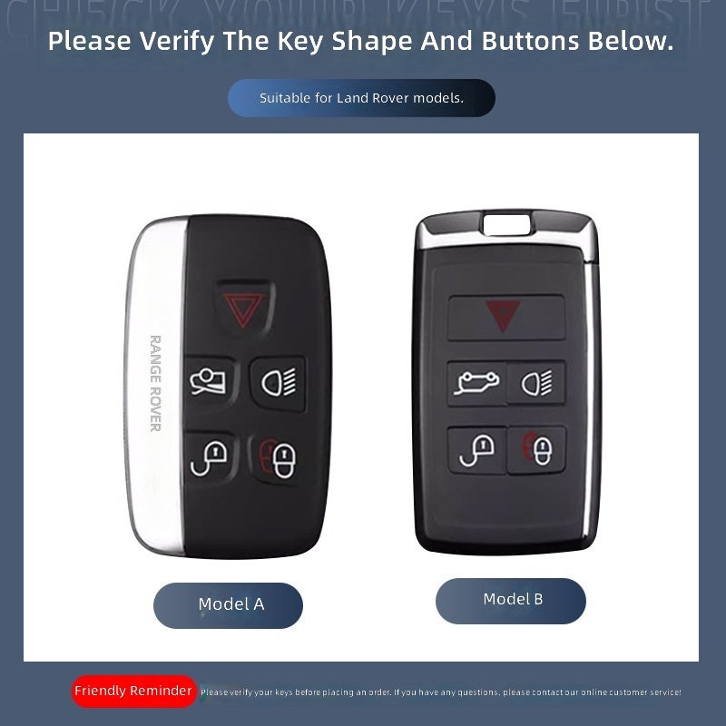 LAND ROVER Creative Key Case for Land Rover Range Rover Defender 110 Discovery 4, Evoque, Sport, Freelander 2, and Velar - Image 2