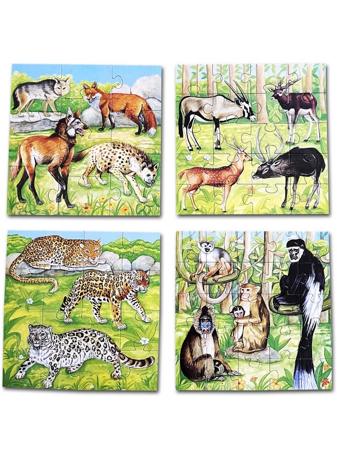 Creative's Creative’s Animal Puzzles Part-4 | Skill Development Jigsaw Puzzles for kids | Educational puzzles for kids | Ages 4 & Up 10 to 25 Pieces Puzzles for kids - Image 3