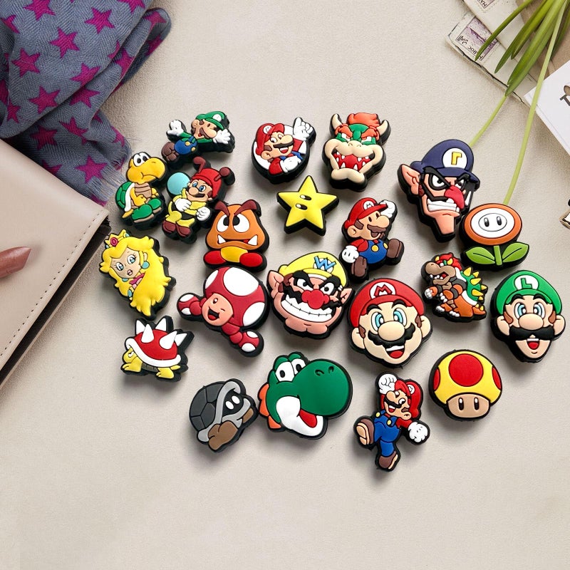 Hedbitoyo Cartoon Christmas Focal Silicone Beads, Cute Beads for DIY Crafts Jewelry Necklaces Bracelets Keychain Pen Making (H) - Image 3