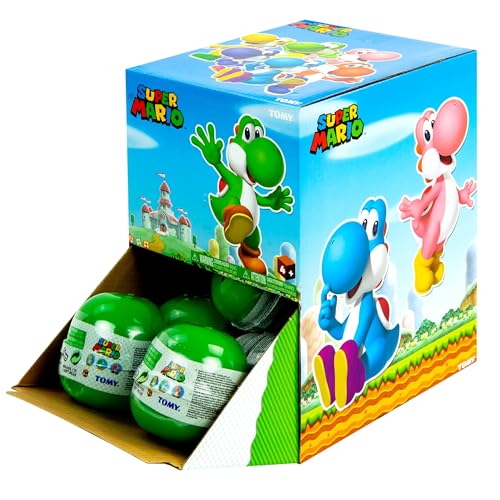 TOMY Super Mario Yoshi Wind Up Blind Box Assortment 9Count Blind Box Set Includes Mix of Green Red Yellow Purple Pink or Blue Yoshi Toys Kids Easter Basket Stuffers Ages 5 - Image 5