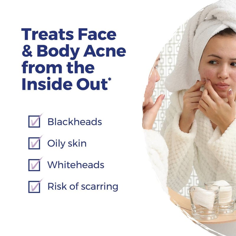 Boiron Acne Relief Kit for Blackheads, Oily Skins, Whiteheads on The Face and Body - 3 Count (240 Pellets) - Image 2