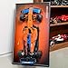 WETCEAOM Display Wallboard Compatible with Lego Technic McLaren 42141 2022 Replica Race Car Display Wall Frame Compatible with Lego Car Wall Mount Display Frame Size197 x 315 in No Model - Image 3