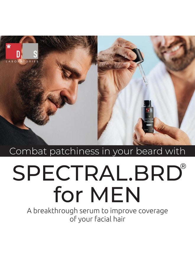 DS Laboratories Spectral.BRD Beard Oil for Men, Unscented, with Niacinamide, Biotin, Castor Oil, Hyaluronic Acid & Rosemary for Hair Growth and Regrowth Treatment - Image 3