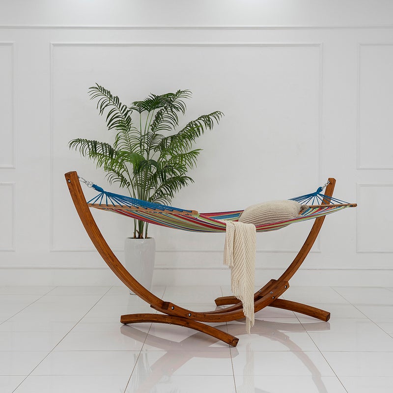 ROYAL FURNITURE Playa Hammock Hanging Bed - Multicolor for Relaxation - Image 1