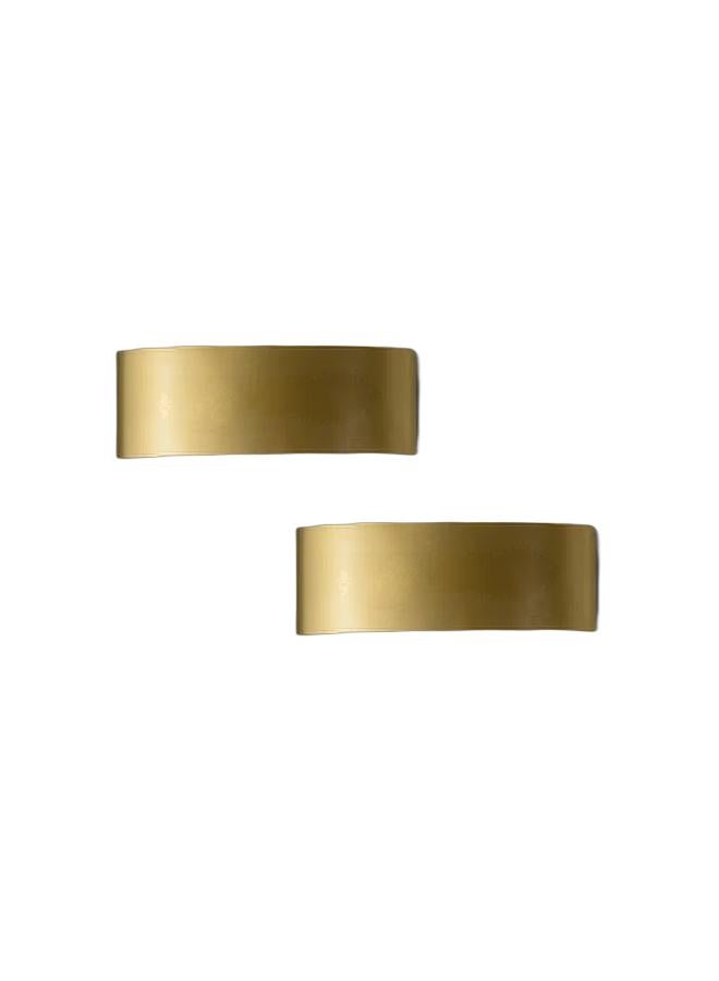 Modern gold wall sconce with 4 LEDs, metal Bundle - Image 1