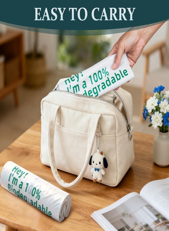 ZXMOBY 100 Pcs Biodegradable Disposable For Ostomy Pouch Bags,7.87 x 13.78 Inches Compostable Bags Prevent Odours Leakage Colostomy Supplies Anti Peeping Disposal Sacks for Colostomy Waste Bags - Image 5