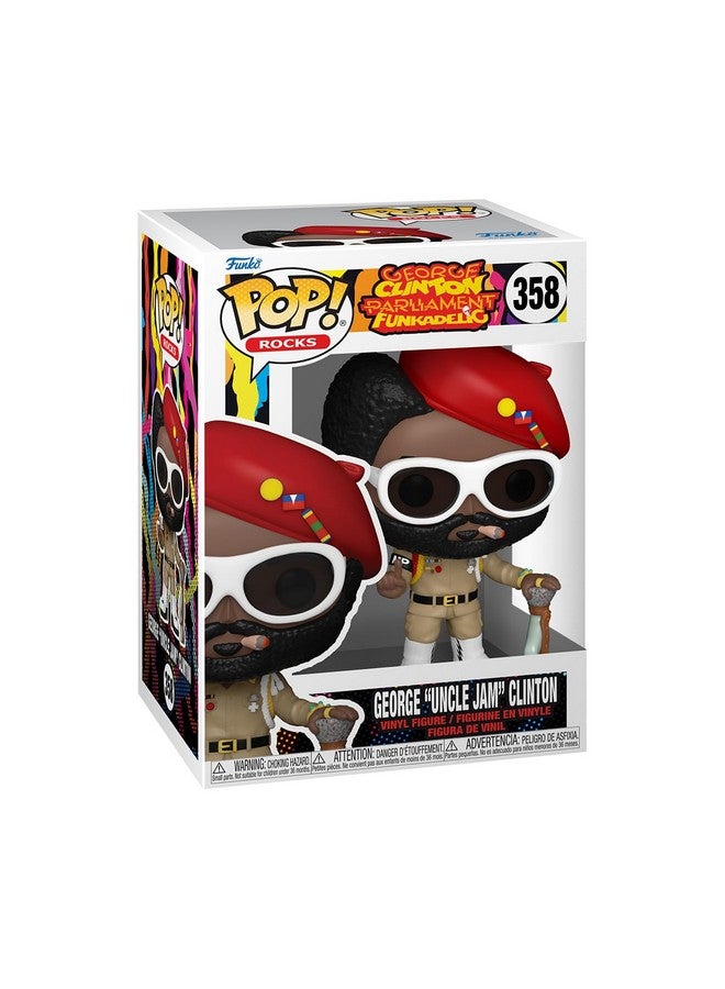 Funko POP! Rocks: George Clinton - Parliament Funkadelic - Collectable Vinyl Figure - Gift Idea - Official Merchandise - for Kids & Adults - Music Fans - Model Figure for Collectors and Display - Image 1