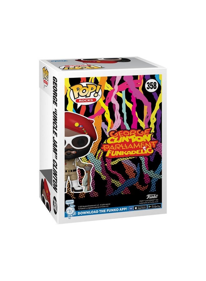 Funko POP! Rocks: George Clinton - Parliament Funkadelic - Collectable Vinyl Figure - Gift Idea - Official Merchandise - for Kids & Adults - Music Fans - Model Figure for Collectors and Display - Image 3