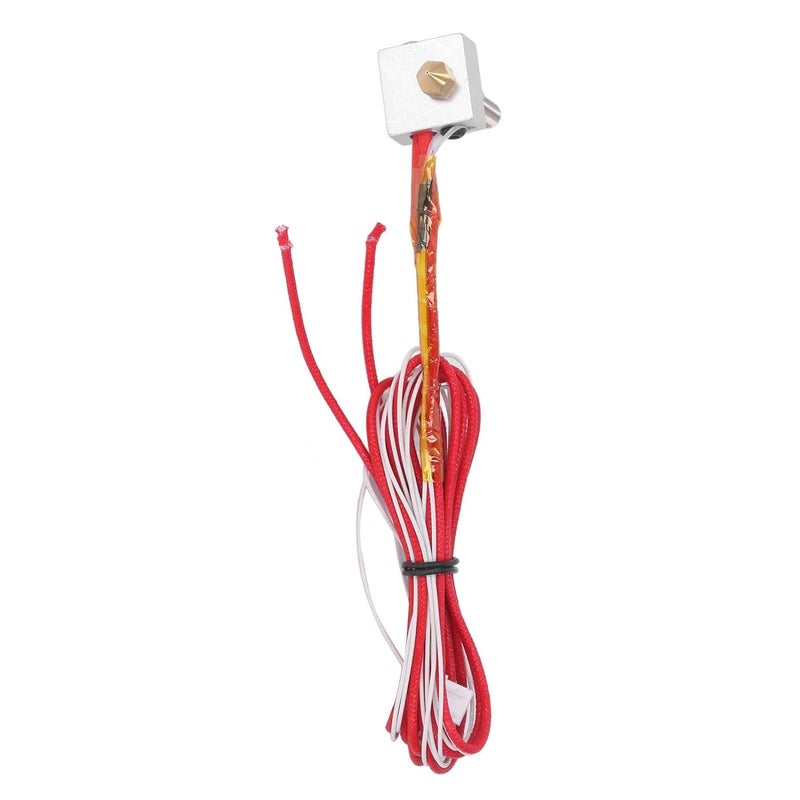 Bewinner MK8 Hot End Extruder with 0.4mm Nozzle, 260℃ High Temp 3D Printer Hotend Head, Premium Aluminium Alloy Compatible with 1.75mm PLA ABS Filament for Anet A8 I3 - Image 5