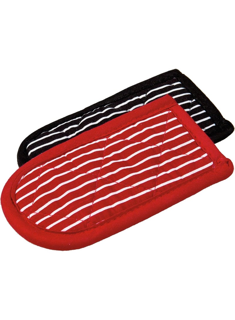 Lodge Lodge Striped Hot Handle Holders/Mitts, Set of 2