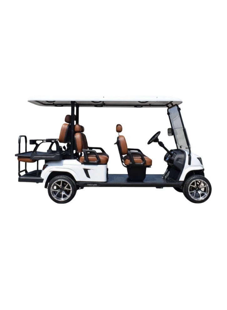 جازمين EV | 6 مقاعد | عربة جولف | كهربائية | إطارات عادية - Image 1